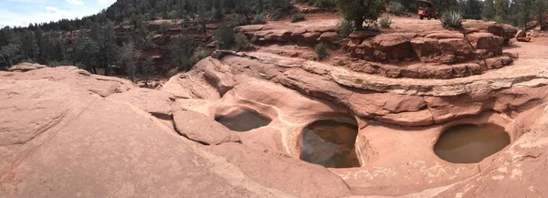 Sete Piscinas Soldier Pass Trail Sedona Arizona Eua — Fotografia de Stock