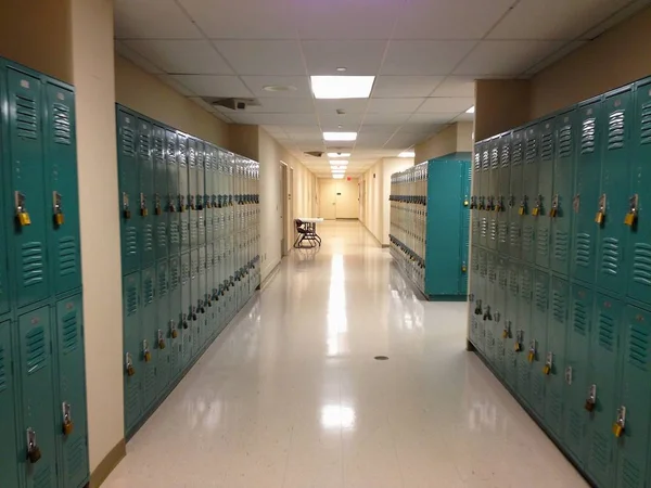 Locker Room at a High School