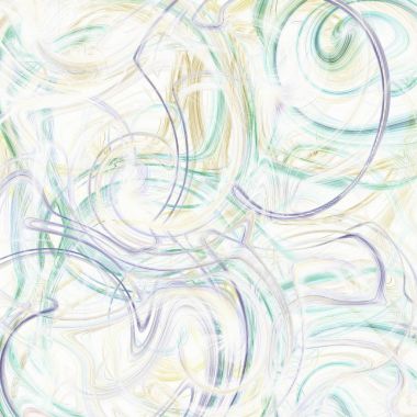 Swirls, daireler, altın ve renkli ile zarif modern desen