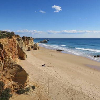 Lagos, Portekiz, Avrupa Atlantik Okyanusu, kayalık sahil