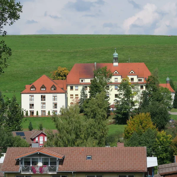 典型的德国农舍在巴伐利亚 — 图库照片