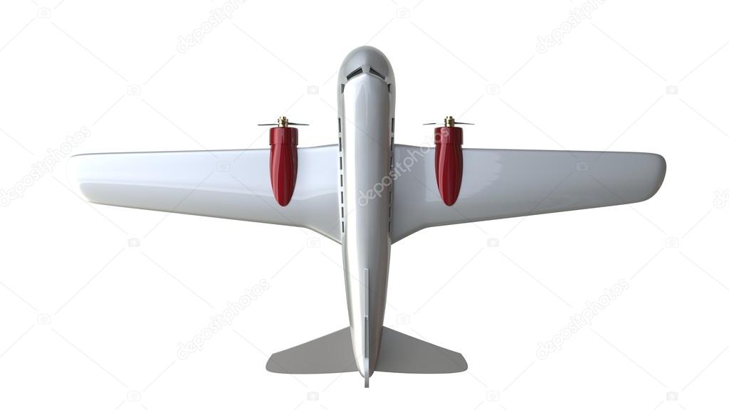 New metallic toy plane