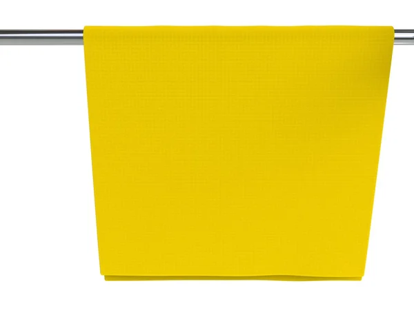 Paño de plato amarillo —  Fotos de Stock