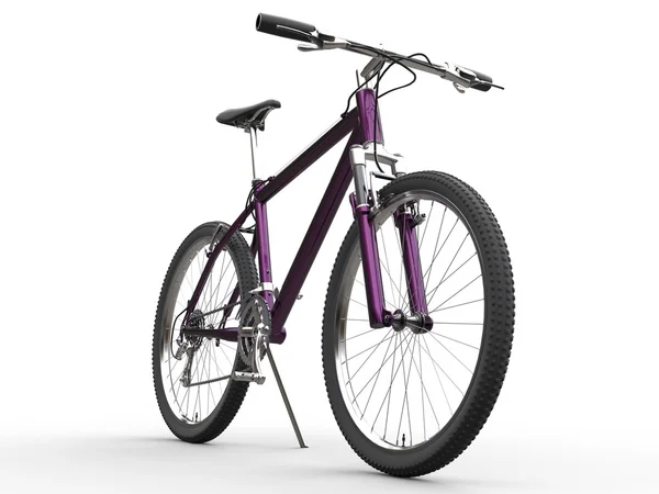 Mountain bike - fioletowy Metalic — Zdjęcie stockowe