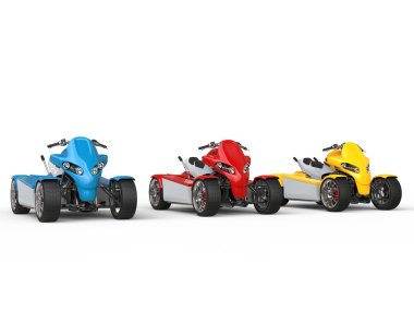 Elektrik quad Bisiklet - ana renkler