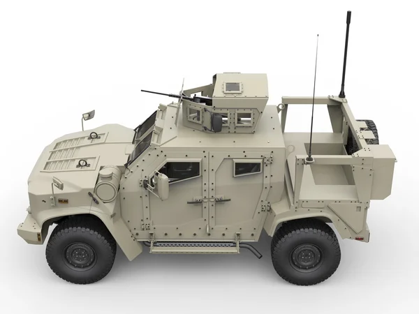 Licht tactische armor all terrain militair voertuig - bovenzijde weergave — Stockfoto