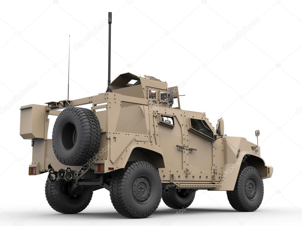 Desert light armor tactical all terrain military vehicle