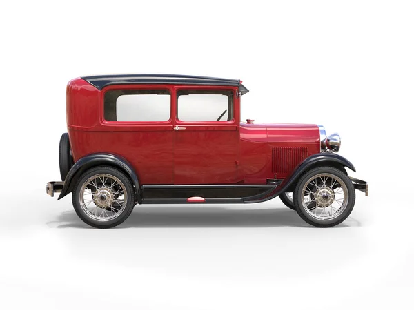 1920-talets häftiga gamla bil - 3D Illustration — Stockfoto