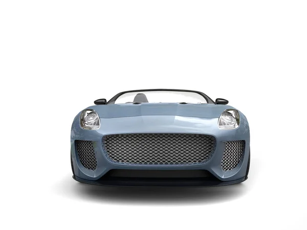 Soğuk çelik modern Cabrio spor araba — Stok fotoğraf