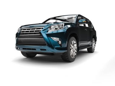 Modern Suv - iki ton pearlescent paintjob serin