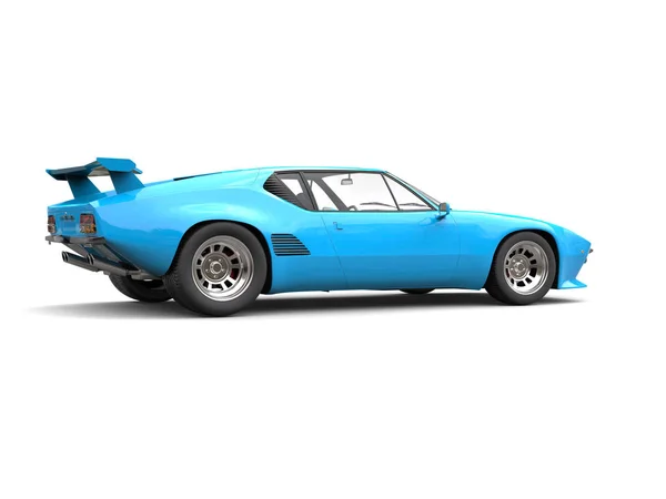 Ochenta cielo azul concepto deportivo coche — Foto de Stock