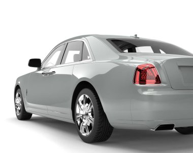 Modern lüks iş araba - stop lambası portre vurdu