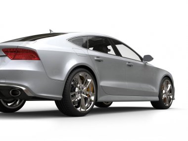 Süper Metalik Gümüş modern iş araba - güzellik vurdu