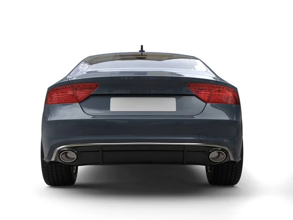 Ardesia scura grigio moderno business car - vista posteriore — Foto Stock