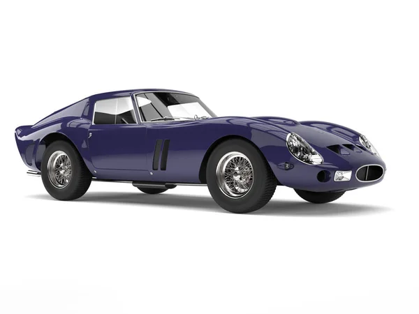 Deep violet cool voiture de sport vintage — Photo