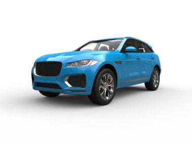 Modern ışık mavi Suv - güzellik vurdu
