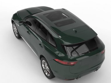 Derin orman modern Suv - en iyi arkadan görünüm