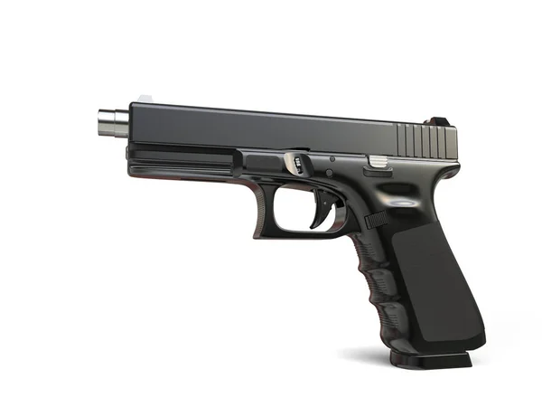 Pistola Táctica Revestimiento Metal Negro — Foto de Stock