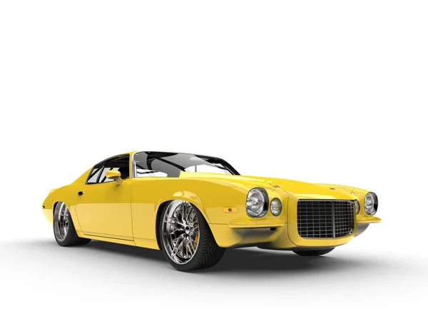 Daffodil Giallo Vintage Auto Americana — Foto Stock