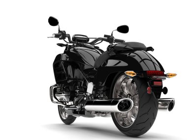 Siyah güçlü modern helikopter kiralama - arka tekerlek portre vurdu