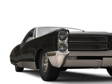 Zifiri eski model araba - açık atış kesti.