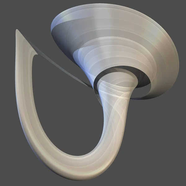 Абстрактная Спиральная Форма — стоковое фото