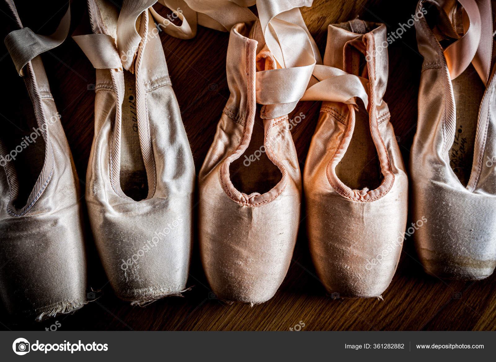 used ballet pointe shoes
