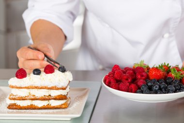 pasta şefi dekorasyon