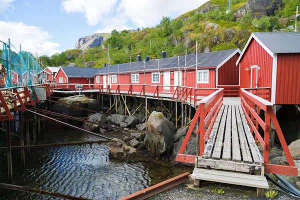 Norwegen, Insel Nusfjord — Stockfoto