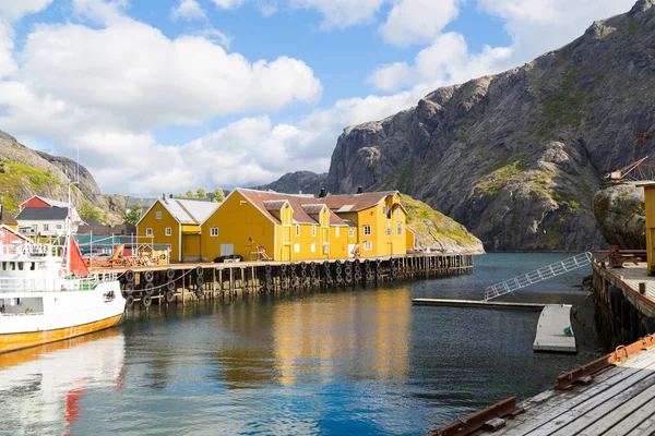 Noruega, ilha de Nusfjord — Fotografia de Stock