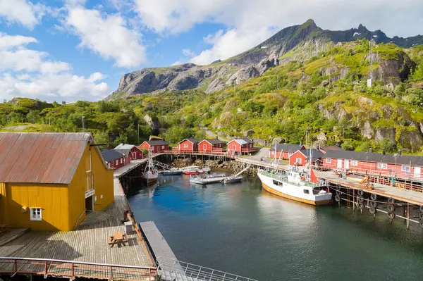 Norwegen, Insel Nusfjord — Stockfoto