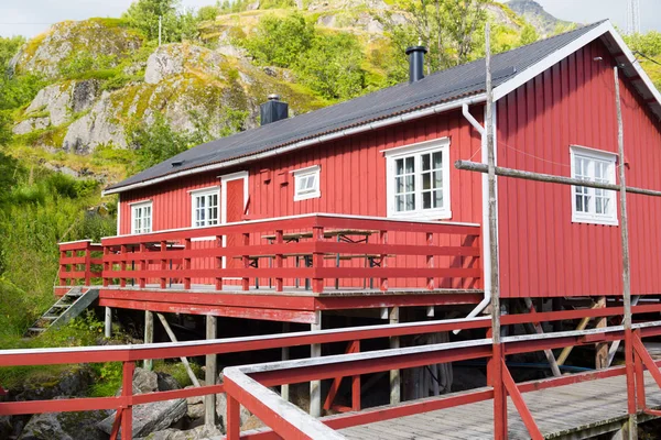 Norwegen, Insel Nusfjord — Stockfoto