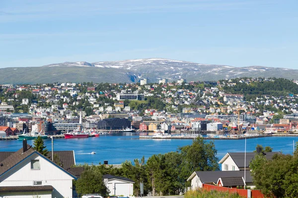 Stadt Tromso, Norwegen — Stockfoto