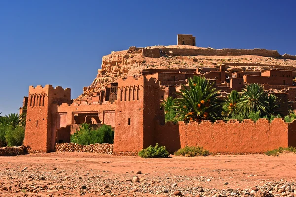 AIT Benhaddou, древнього фортифікаційного мистецтва, поблизу міста Warzazat — стокове фото