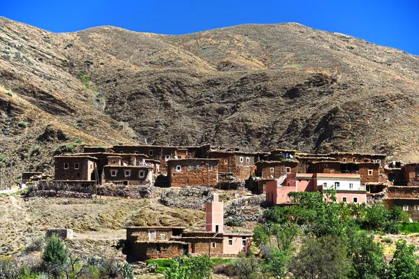 Fas 'taki Atlas Dağları bölgesinin berber kırsal mimarisi