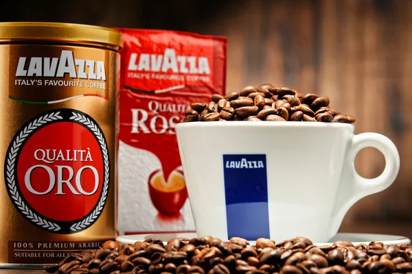 Coffee products of Lavazza — ストック写真