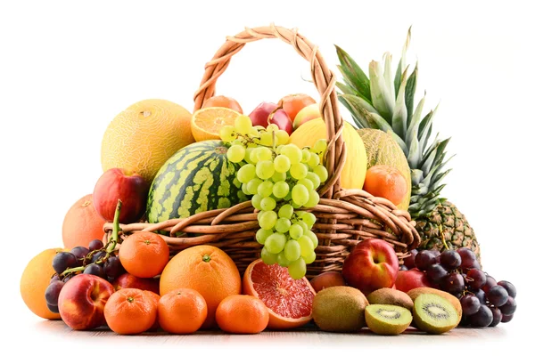 Composition with assorted fruits — Stock Photo, Image