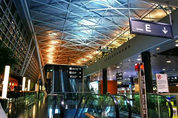 Aeroporto di Kloten o Aeroporto Internazionale di Zurigo — Foto Stock