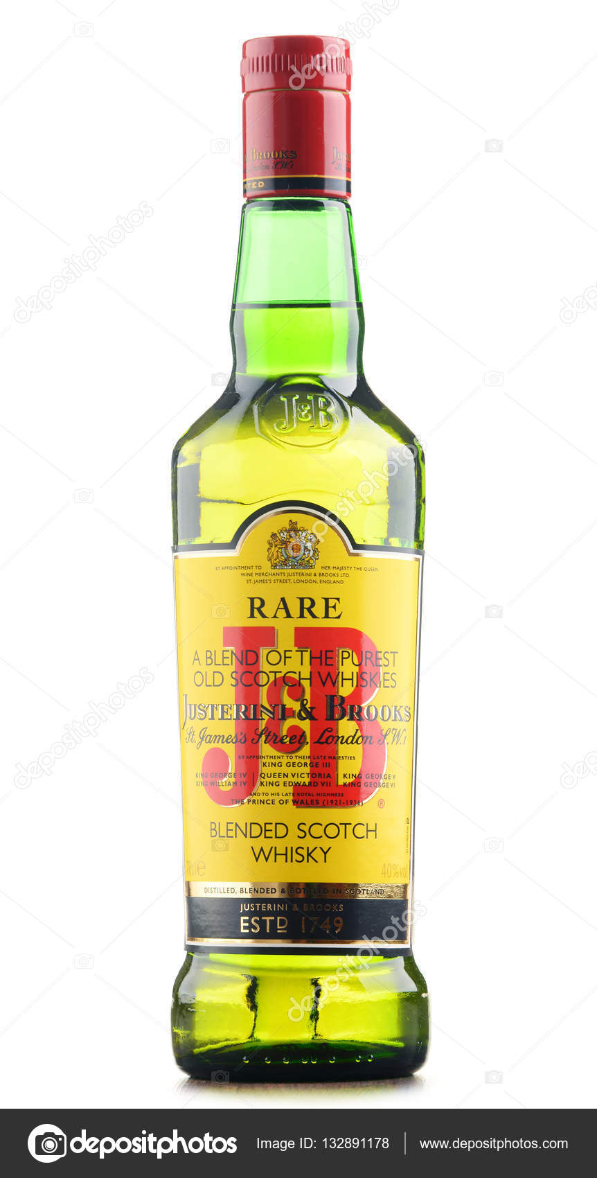 Bottle of J&B Rare blended Scotch whisky – Stock Editorial Photo ©  monticello #132891178