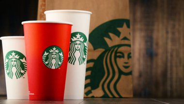 Starbucks kahve ile kompozisyon