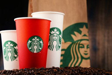 Starbucks kahve ile kompozisyon