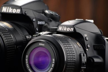 Nikon D810 ve nikkor yakınlaştırır ile D3200