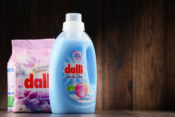 Detergente para roupa Dalli produtos — Fotografia de Stock