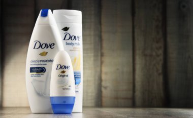 Vücut süt de dahil olmak üzere Dove ürün çeşitliliği ve anti-perspirant