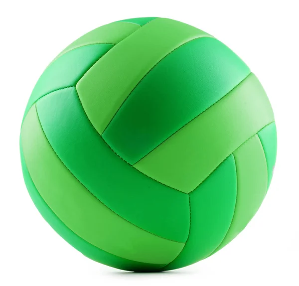 Leather volleyball isolated on a white background — Stock Photo, Image