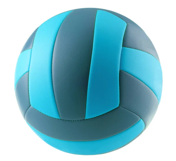 Leather volleyball isolated on a white background — Stock Photo, Image