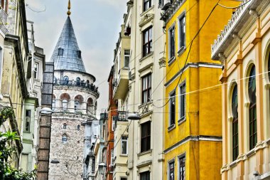 Galata Kulesi, İstanbul 'un Galata çeyreğinde