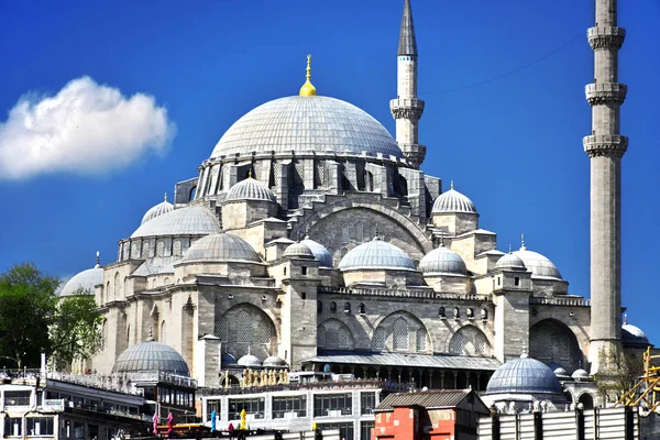 Mesquita de Suleymaniye em Istambul, Turquia — Fotografia de Stock