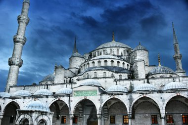 Sultan Ahmed Camii veya Sultanahmet Camii, Istanbul, Türkiye