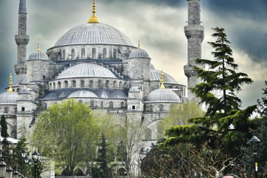 Sultan Ahmed Camii veya Sultanahmet Camii, Istanbul, Türkiye